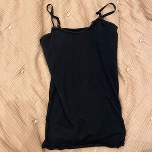 Black nursing tank